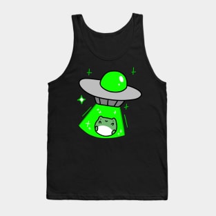 Frog Alien Abduction Tank Top